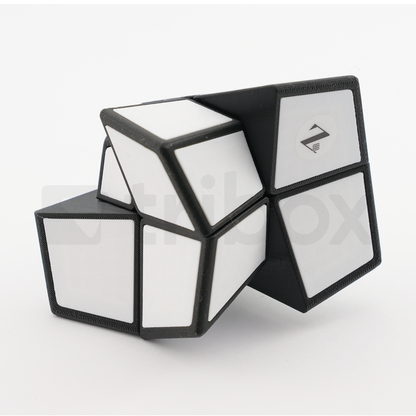 ZEPUZZLES Squished 2x2x2 Tiled (White)