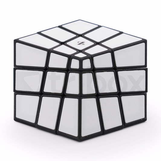 ZEPUZZLES Squished 3x3x3 Tiled (White)