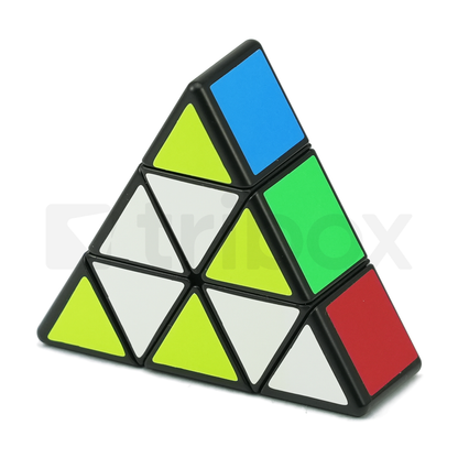 ZEPUZZLES Slim Pyraminx Stickered