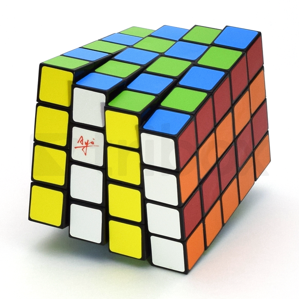 Ayi 4x4x5 Cube Stickered (Black)