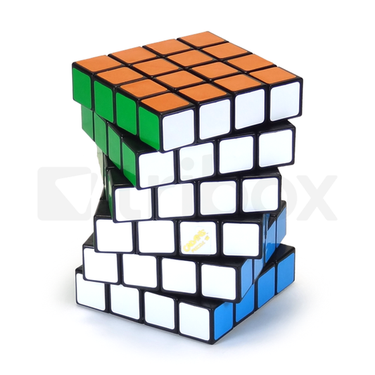 Calvin's 4x4x6 Cube Stickered (Black)