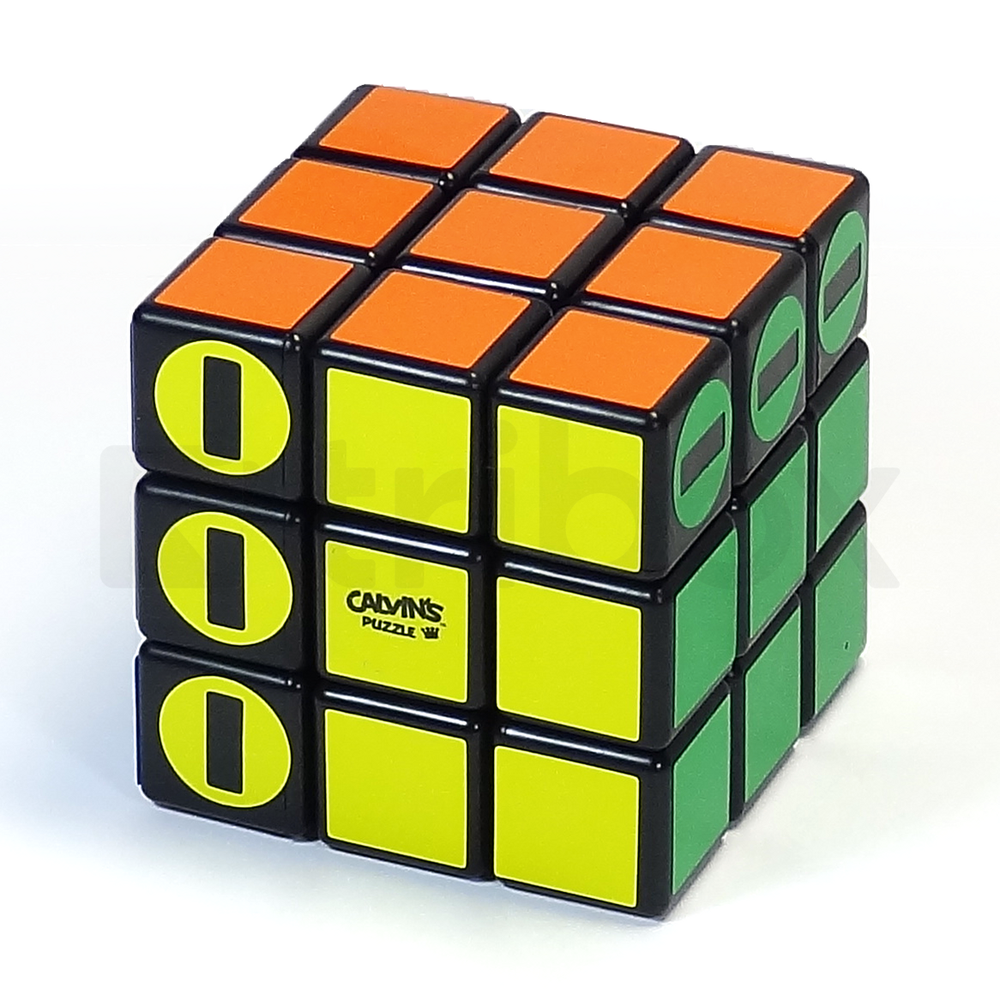 Calvin's Cross-Road Bandaged Cube Stickered (Black)