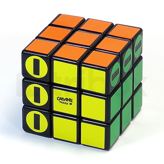 Calvin's Cross-Road Bandaged Cube Stickered (Black)