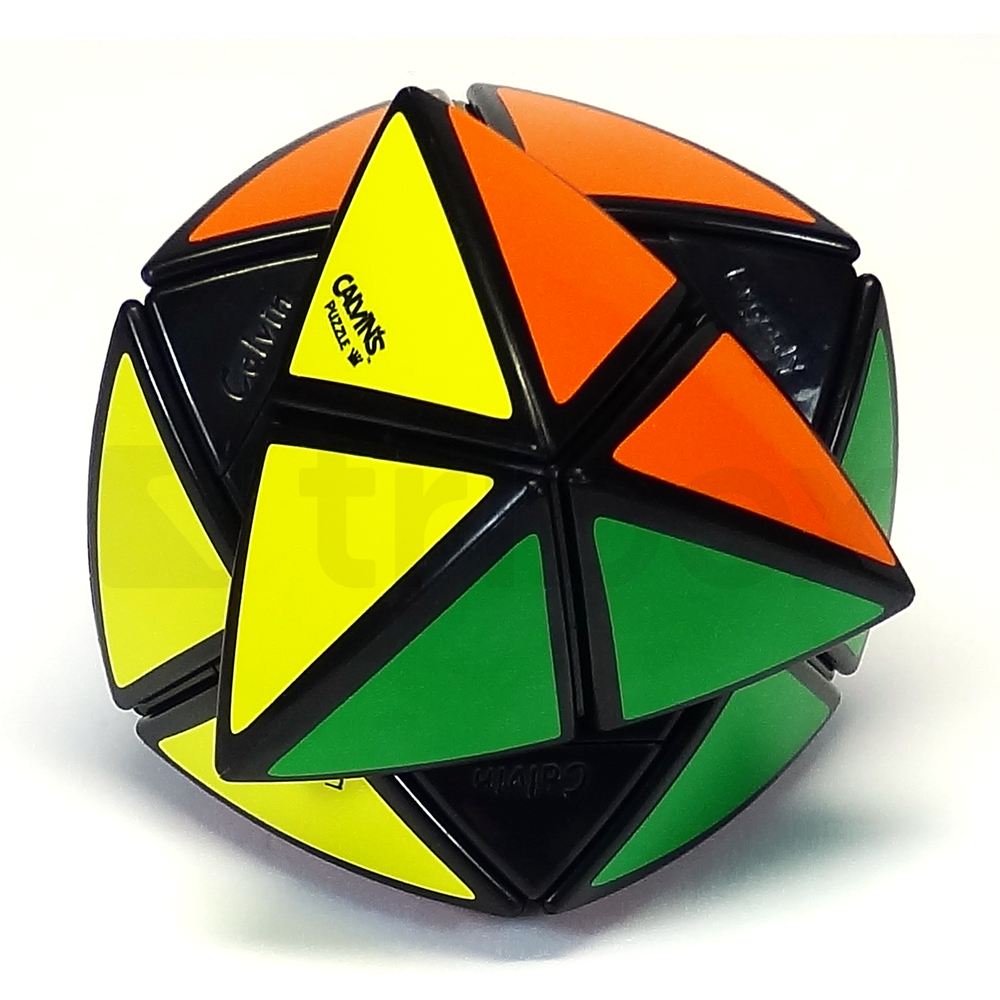 Calvin's Dino Cube Stickered