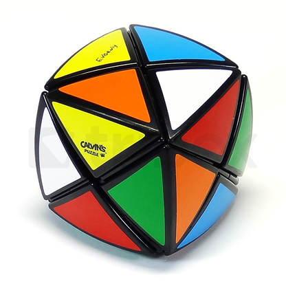 Calvin's Dino Cube Stickered