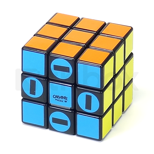 Calvin's Edge-Road Bandaged Cube Stickered (Black)