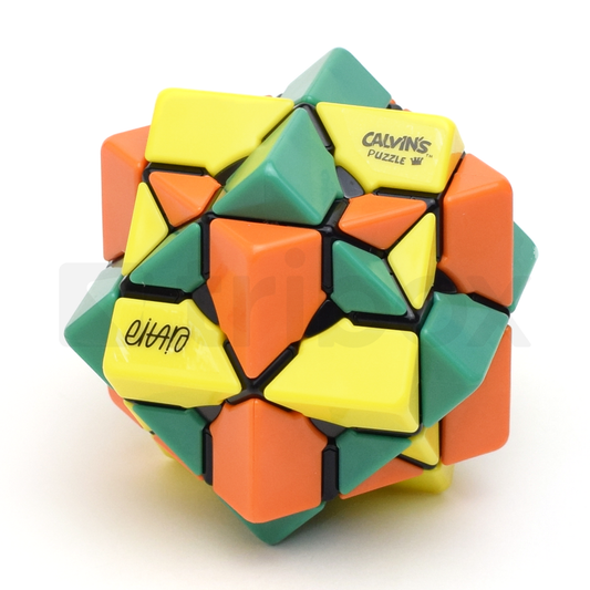 Calvin's Eitan's 3-Color TriCube (Yellow-Green-Orange)