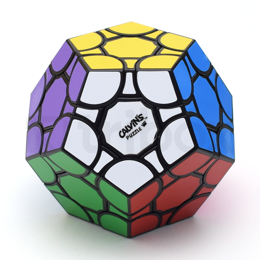 Calvin's Evgeniy Curvy Megaminx Stickered (Black)