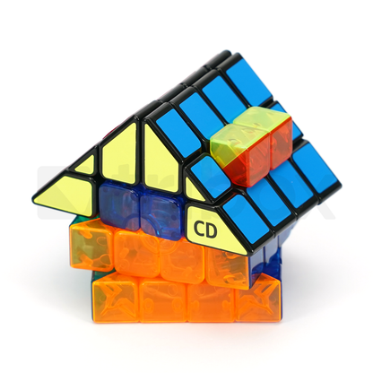 Calvin's Glassy House 4x4x4 Stickered