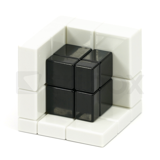 Calvin's Gray Mirror Illusion Inside (Black/White)