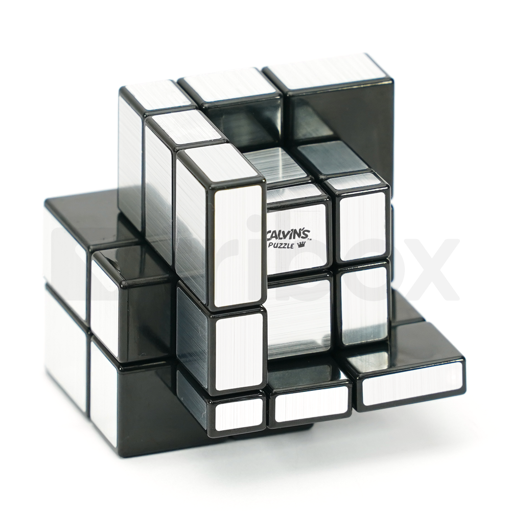 Calvin's Gray Mirror Illusion Mixed Stickered (Silver)