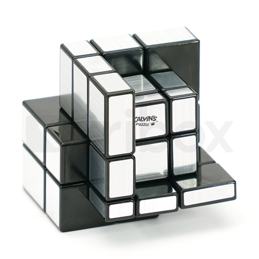 Calvin's Gray Mirror Illusion Mixed Stickered (Silver)