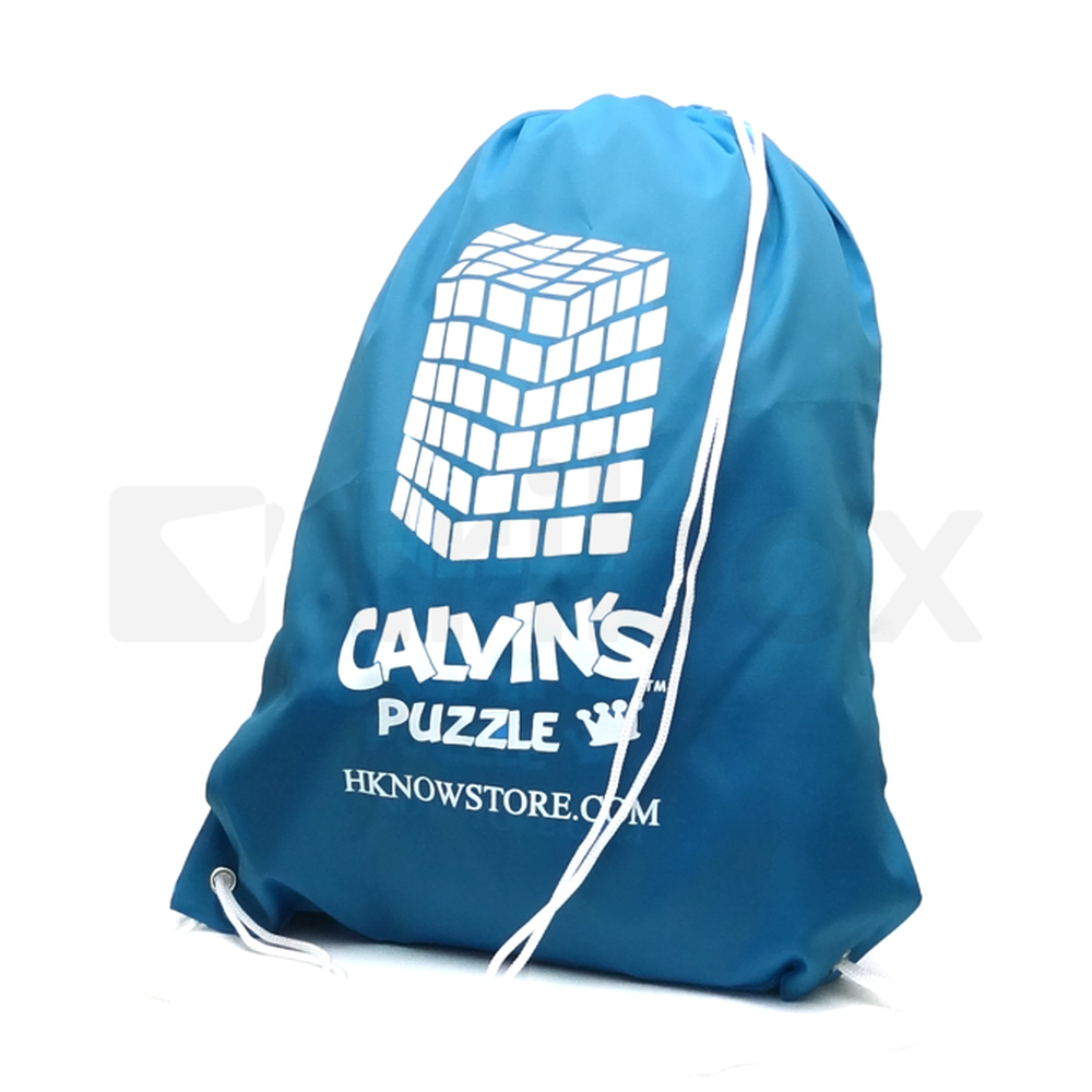 Calvin's Puzzle Nylon Backpack (Blue)