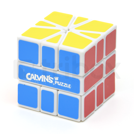 Calvin's Square-3 Y1W2 Stickered (White)