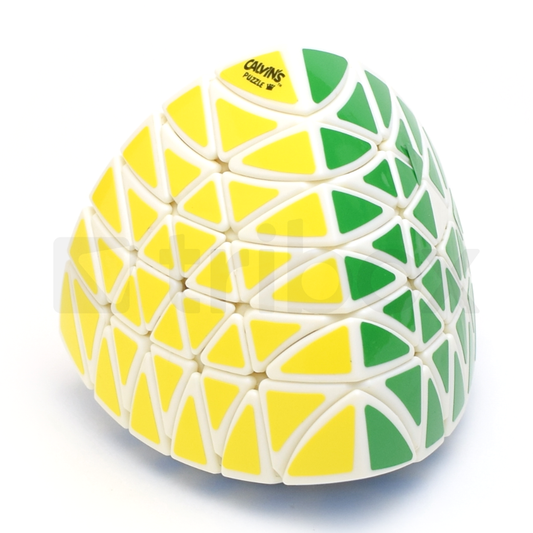 Calvin's Timur Royal Pyraminx Stickered (White)