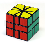 CubeTwist Square-1 Stickered (Black)