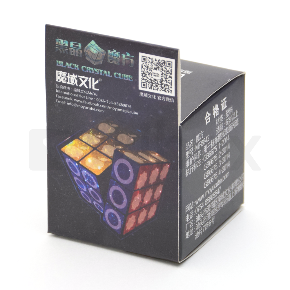 Cubing Classroom Black Crystal 3x3x3 Tiled (Apple)
