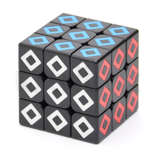 Cubing Classroom Black Crystal 3x3x3 Tiled (Diamond)