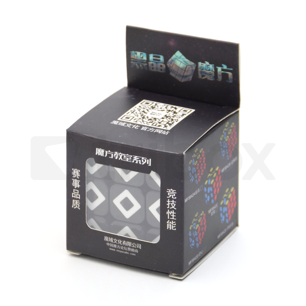 Cubing Classroom Black Crystal 3x3x3 Tiled (Diamond)