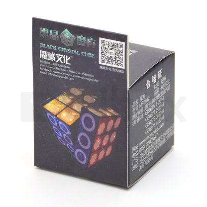 Cubing Classroom Black Crystal 3x3x3 Tiled (Heart)