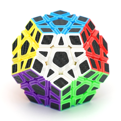 Cubing Classroom MeiLong Megaminx Stickered (CARBON)