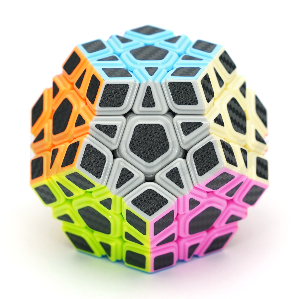 Cubing Classroom MeiLong Megaminx Stickered (CARBON)