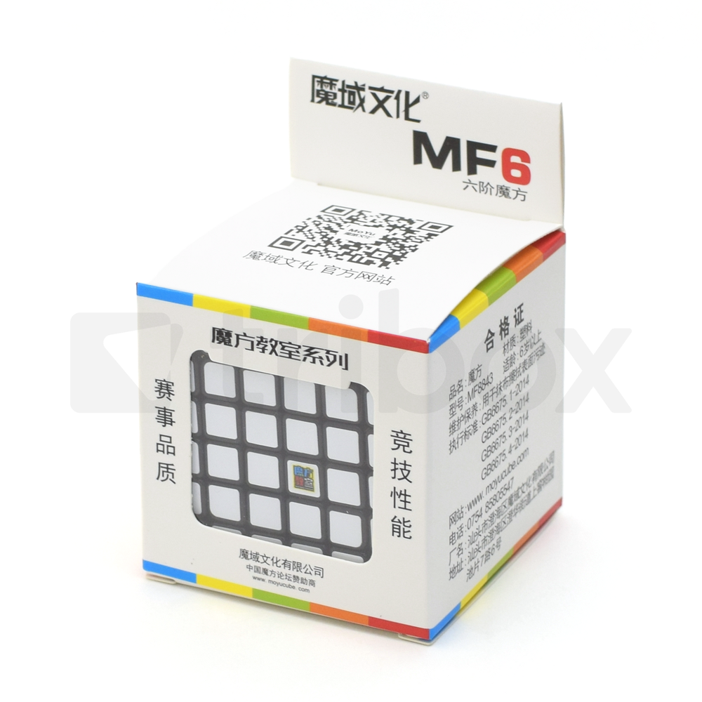 Cubing Classroom MF6 Stickered (White)