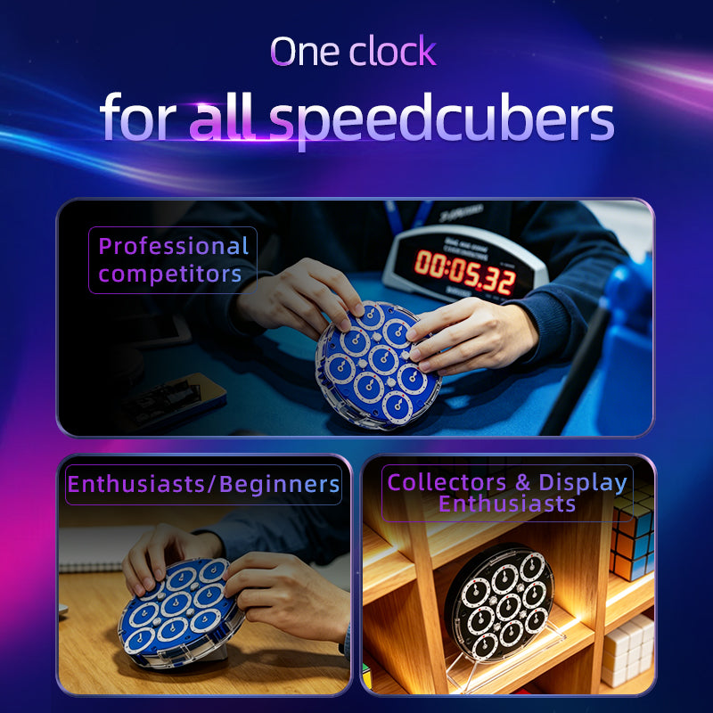 MoYu WeiLong Clock M (Blue)