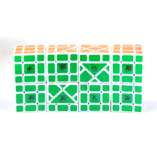 DaYan Bermuda 天体セット Stickered (White)