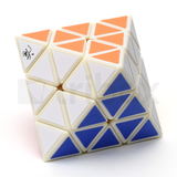 DaYan Corner Turn Octahedron Stickered (White)