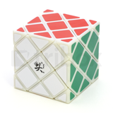 DaYan Master Skewb Stickered (White)