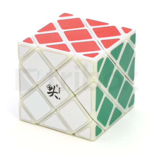 DaYan Master Skewb Stickered (White)