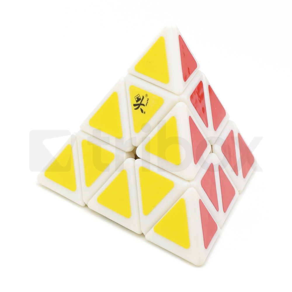 DaYan Pyraminx Stickered (White)
