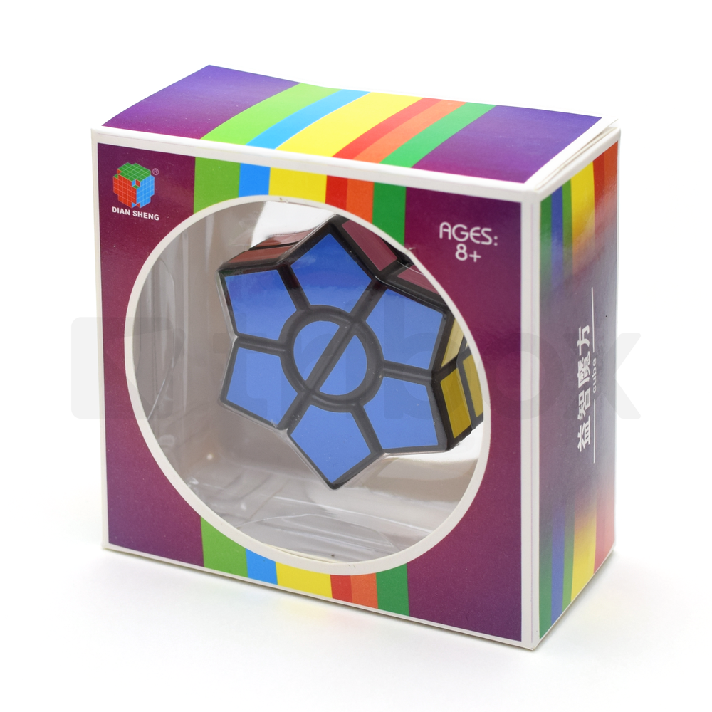 DianSheng 2-Layer Square-1 (Star) Stickered (Black)