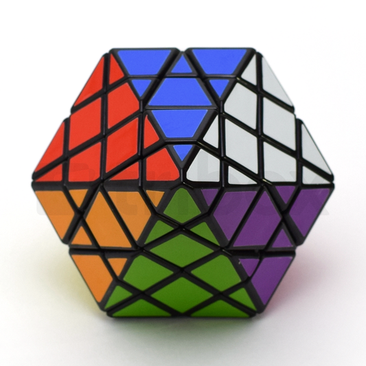DianSheng 4x4x4 Super Dipyramid Stickered