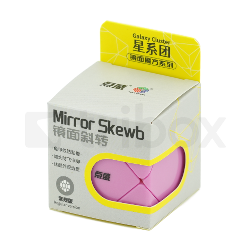 DianSheng Galaxy Mirror Skewb (Pink)
