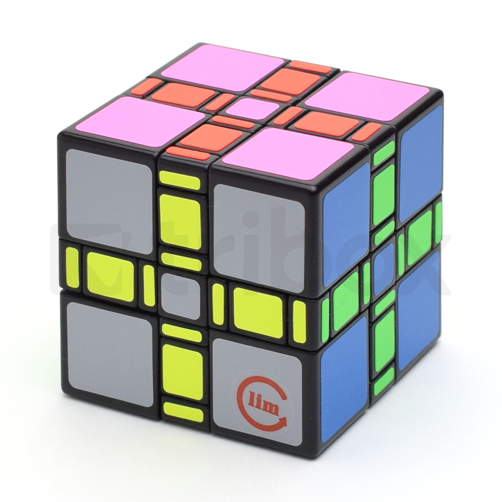 FangShi LimCube 3x3x3 Super Mixup Stickered (Black)