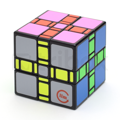 FangShi LimCube 3x3x3 Super Mixup Stickered (Black)