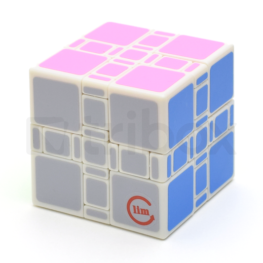 FangShi LimCube 3x3x3 Super Mixup Stickered (White)