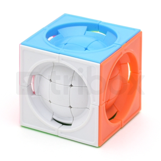 FangShi LimCube Deformed 3x3x3 Centrosphere (6-Color) (Pastel)