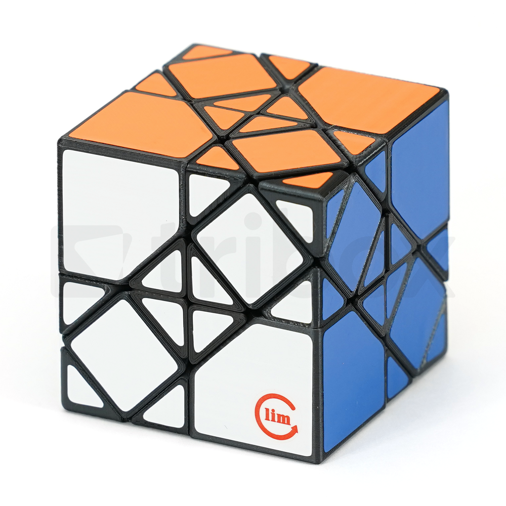 FangShi LimCube HyperV (Offset Skewb 2x2x2 Plus) Stickered