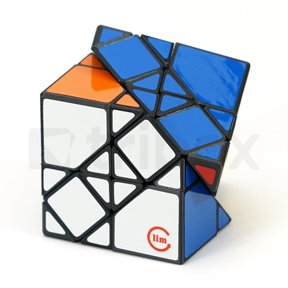 FangShi LimCube HyperV (Offset Skewb 2x2x2 Plus) Stickered