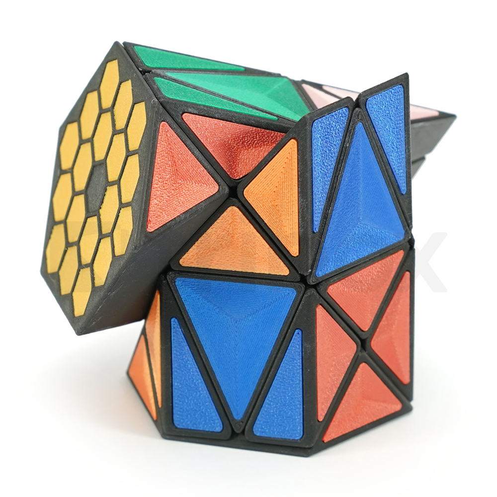 FangShi LimCube Kaleidoscope Hex Prism Tiled