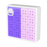 GAN MONSTER GO Spelling Cube 16 (Pink & Purple)
