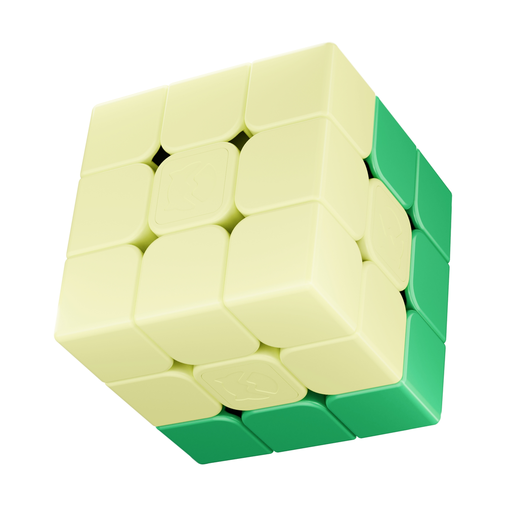 GAN MONSTER GO Spelling Cube 9 (Green & Yellow)