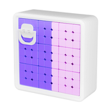 GAN MONSTER GO Spelling Cube 9 (Pink & Purple)
