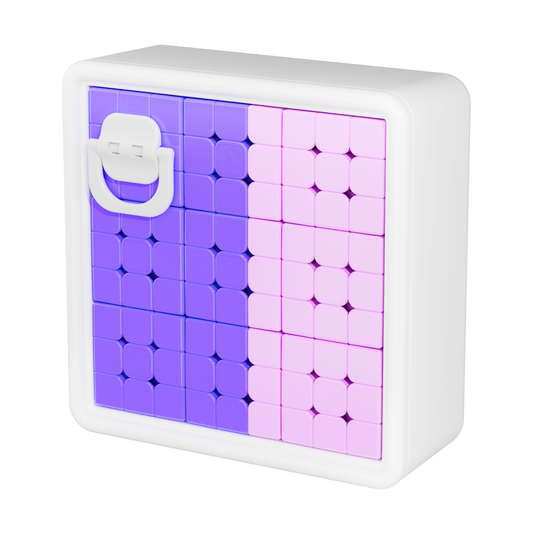 GAN MONSTER GO Spelling Cube 9 (Pink & Purple)