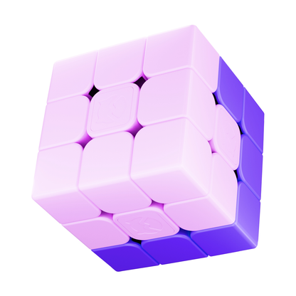 GAN MONSTER GO Spelling Cube 9 (Pink & Purple)