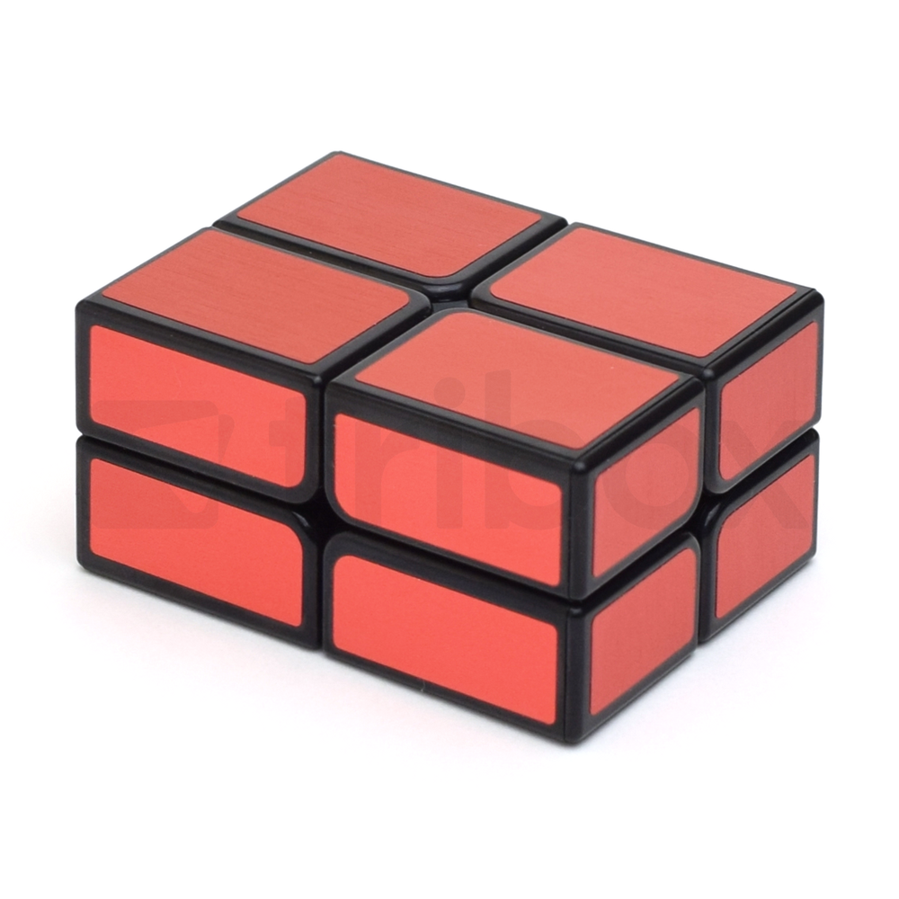 HelloCube Flat 2x2x2 Stickered (Black)