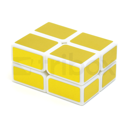 HelloCube Flat 2x2x2 Stickered (White)